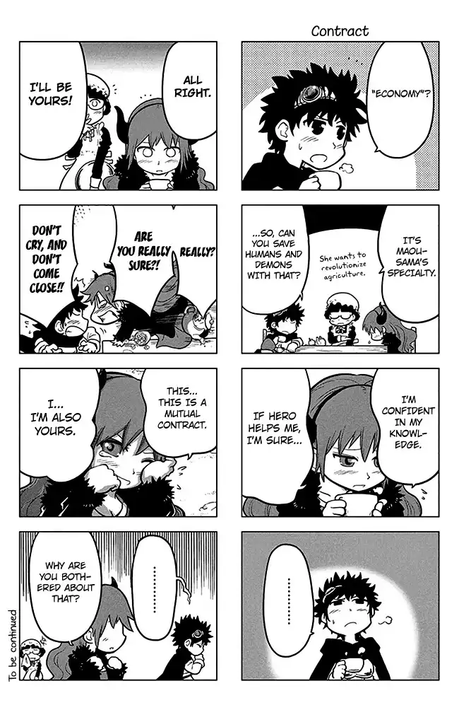 Maoyuu 4-Koma: Youre Horrible, Maou-sama! Chapter 1 9